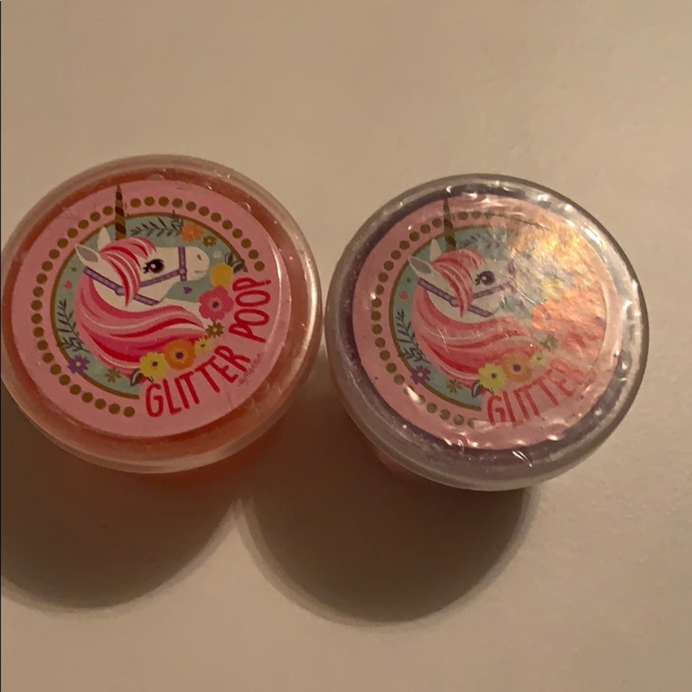Pink and Purple 2 pack unicorn putty